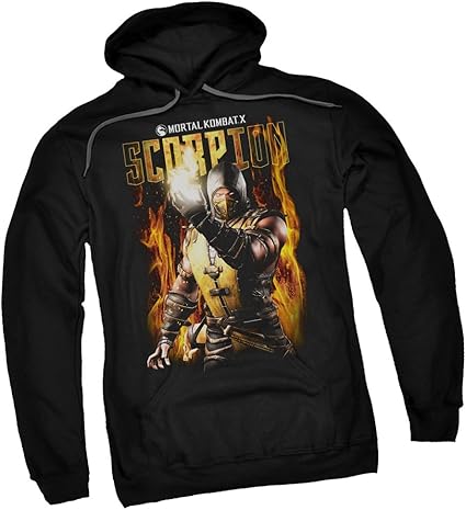 scorpion mortal kombat hoodie