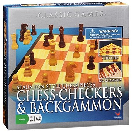 Chess/Checkers and Backgammon Set