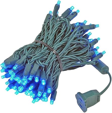 Amazon Com Novelty Lights 100 Light Led Christmas Mini Light Set