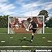 QuickPlay PRO Soccer Target Nets with 7 Scoring Zones – Practice Shooting & Goal Shots | Available in 4 Sizes | Portable Training Equipment | Soccer Frame Not Included