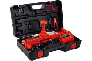 STANDTALL Electric Car Jack 3 Ton All in one Automatic 12V Scissor Lift for Car Sedan and SUV Portable Electric for C Tire Change Replacement