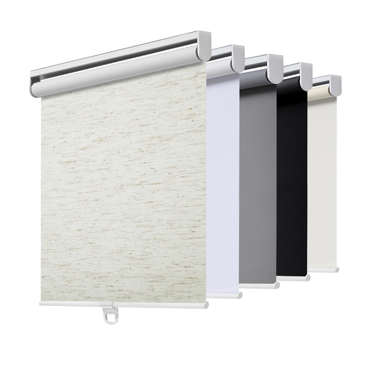 Cordless Roller Shades Blackout Blinds for Windows