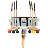 Baden 6-Player Champions Croquet Set with Soft Grip Handles Medium