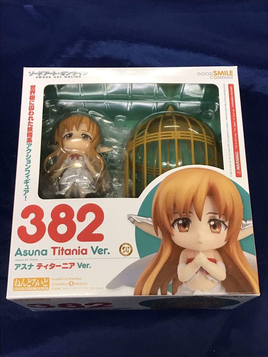 Amazon ねんどろいど3 アスナ ティターニアver ソードアート オンライン フィギュア ドール 通販