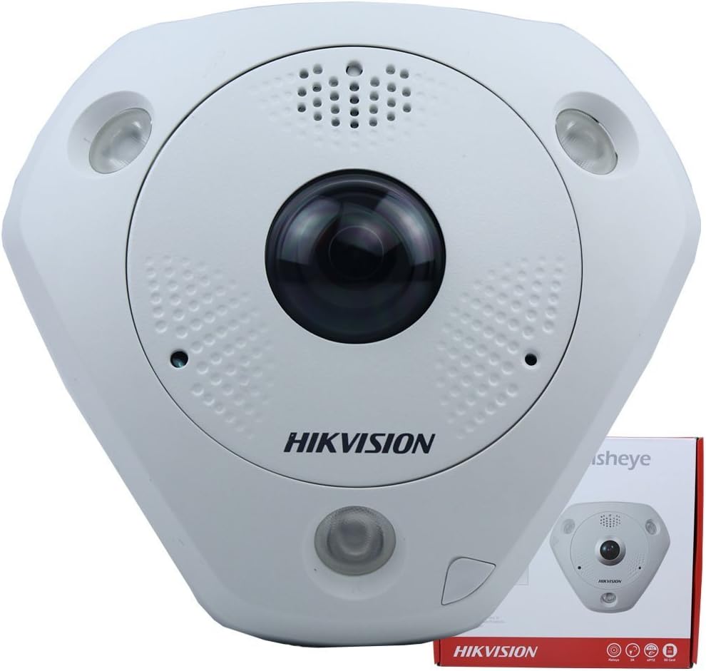 Hikvision DS2CD6362FIV 6MP Fisheye Network Camera Outdoor Panoramic