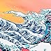 Sevenstars Ocean Wave Tapestry Sunset Tapestry 3D Great Wave Tapestry Japanese Tapestry for Room…