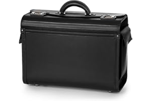 TASSIA Pilot Case Briefcase Hand Luggage Executive Business Flight Cabin Bag Doctor