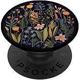 Wildflower Watercolor Flowers Design Floral Garden PopSockets Adhesive PopGrip