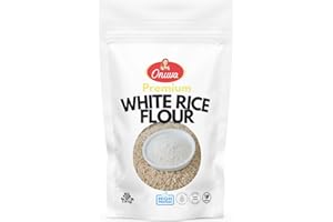White Rice Flour 3lb (1,36 kg) by Onuva, Gluten Free,Non GMO,Unbleached,High in Fiber