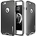 iPhone 6 Plus Case, Caseology [Envoy Series] Premium Leather Bumper Cover [Metallic Mesh Silver] [Leather Bound] for Apple iPhone 6 Plus (2014) & iPhone 6S Plus (2015) - Metallic Mesh Silver
