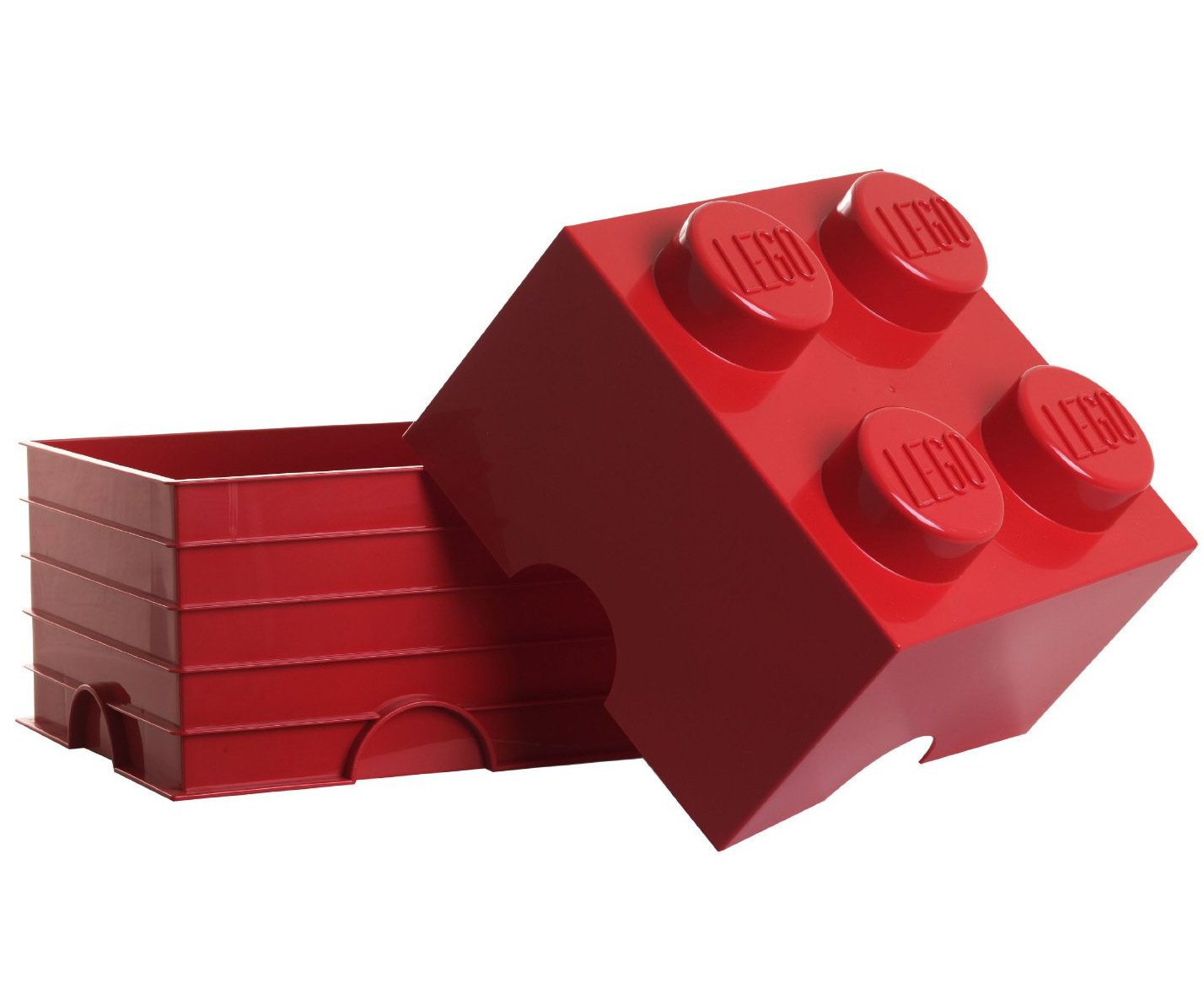 LEGO Copenhagen RC40031730 Lego Storage Brick 4, Red