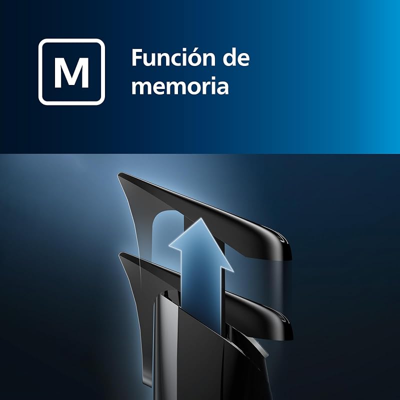 Máquina de cortar cabelo philips série 9000, barbeador e aparador elétrico para homens, controle de toque digital, potência máxima, corte de cabelo perfeito, lâminas de titânio, 400 configurações de comprimento, 120 — foto 5 de 7
