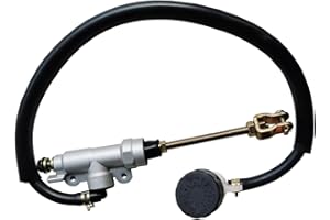 Vanlison Rear Brake Master Cylinder Assembly Compatible with Suzuki ATV Quadsport 400 LTZ 400 2003-2008 Repl. Part # 69600-07