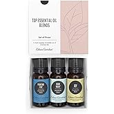 Edens Garden Top Essential Oil Blends 3 Set – 100% Pure Therapeutic Grade, Undiluted Natural Aromatherapy Oils for Diffusers & Home – Includes Fighting Five, Good Night & Joy, 10 ml/ 3 Pack