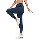 Rapoo 27"/29"/31" Soft, Skin-Friendly, and Highly Elastic Women's Joggers Sweatpants Pants with Pockets