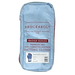 BRUCE BOLT Bader Series Long Cuff Baby Blue Batting