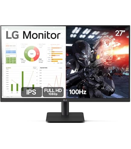 LG 22MR410-B monitor de computador FHD de 55.9 cm, 100Hz, 5ms, AMD