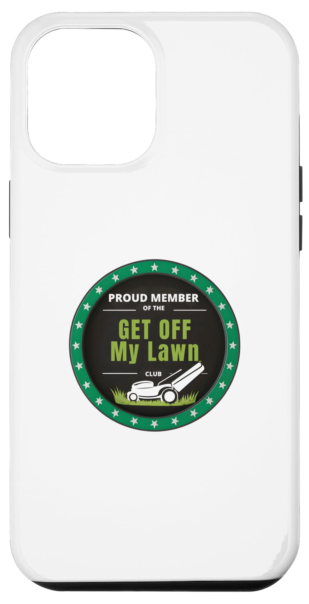 iPhone 15 Plus Get Of My Lawn Club Product Case