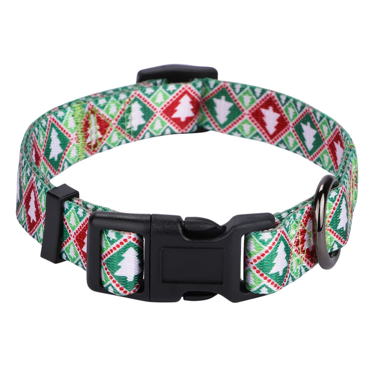 Rhea Rose Christmas Tree Dog Collar for Small Medium Large Dogs 012 Tree S — image 1