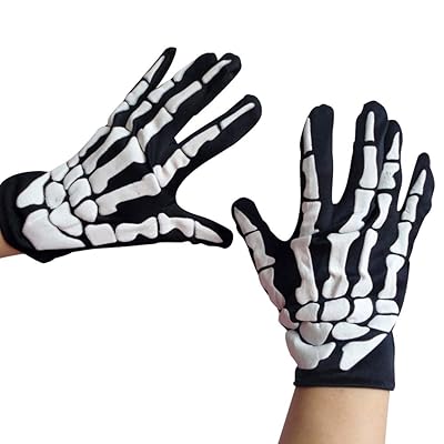 Full Finger Skeleton Gloves for Halloween Costumes Zambia Ubuy