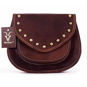 Goatter Genuine Leather Casual Cross-Body Sling Bag/Sholder Bag/Side Sling Shoulder Bag for Girls and Women