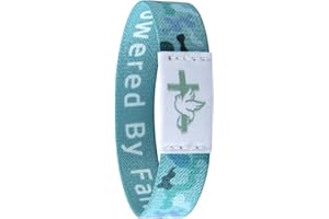 Zehiseta Bible Verse Bracelets With NFC, Christian Daily Bible Verse Bracelet, Inspirational Bible Verse With NFC Music, Wearable Bible Bracelet Christian Wristbands Bible Gifts For Men Women