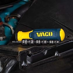 VACO VAC1070 Impact Driver, 7-in-1 SAE Multi-Bit