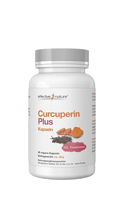 effective nature Curcuperin Plus Kapseln - 90 Stk. - 46g