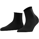 FALKE Women's Cotton Touch Short Socks, Breathable, Cotton, High Ankle Length, Lightweight, Trendy Clothing