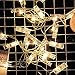 Photo Clip String Lights, ZOUTOG 50 Photo Clips 16ft / 5m Battery Operated LED Clip Lights, Warm White Starry Light for Hanging Photos, Cards and Artworks