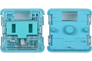 COISUIM Kailh PG1350 Choc V1 Mechanical Keyboard Switch kailh Low Profile switches for Mechanical Gaming Keyboard, 5-Pin Switches (Robin-35PCS)