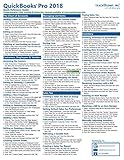 QuickBooks Pro 2018 Quick Reference Training Card - Laminated Tutorial Guide Cheat Sheet (Instructio by 