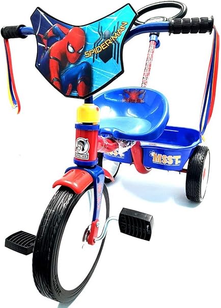 triciclo apache con barra de empuje