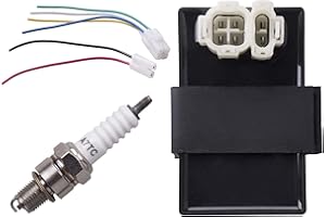 JINGKE 6 Pin DC CDI Box for GY6 4 Stroke 50cc 125cc 150cc Scooter Moped Taotao ATV Quad Go Kart Bike (DC-GY6)