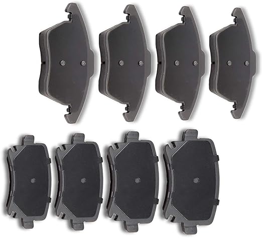 Amazon.com: AUTOMUTO Front Rear Ceramic Brakes Pads Set fit for 2006