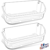 ALVAR 240356402 Refrigerator Door Bin for Frigidaire Door Shelf Replacement | [2 PACK] UPGRADED Frigidaire Refrigerator Door Shelves FFSS2615TS0 LFSS2612TF4 FGHS2631PF4A LFSS2612TE0 FFSS2615TS5 Door Bin