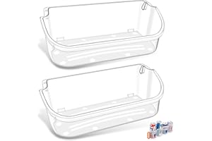 ALVAR [2 PACK] UPGRADED 240356402 Refrigerator Door Bin Compatible with Frigidaire Door Shelf Replacement Refrigerator Door Shelves FFSS2615TS0 LFSS2612TF0 FGHS2631PF4A LFSS2612TE0 FFSS2615TS5 Door Bin