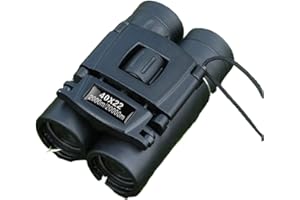 Binoculars, 40x22 HD Powerful Binoculars 2000M Long Range Folding Mini Telescope BAK4 FMC Optics for Hunting Sports Outdoor C
