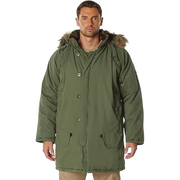 Alpha Industries N-3B Slim Fit Parka - Cold Weather Military Issue