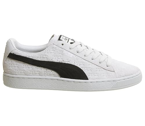 tenis puma negro con blanco