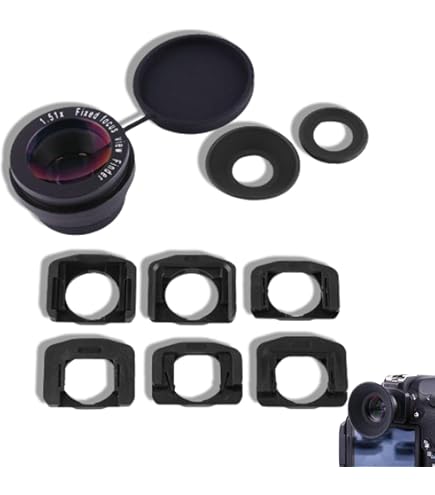 Amazon.com : 1.08x-1.60x Zoom Viewfinder Eyepiece Magnifier for