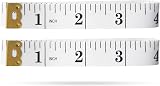 Realm Double Sided Tape Measure 150cm 60in Inches CM Soft Tape Markings view 4