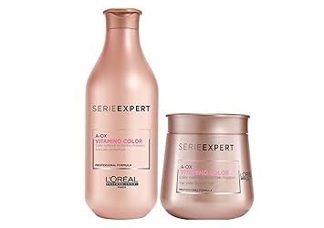 L'Oreal Serie Expert A-Ox Vitamino Color Shampoo 300ml with Masque 250 ml