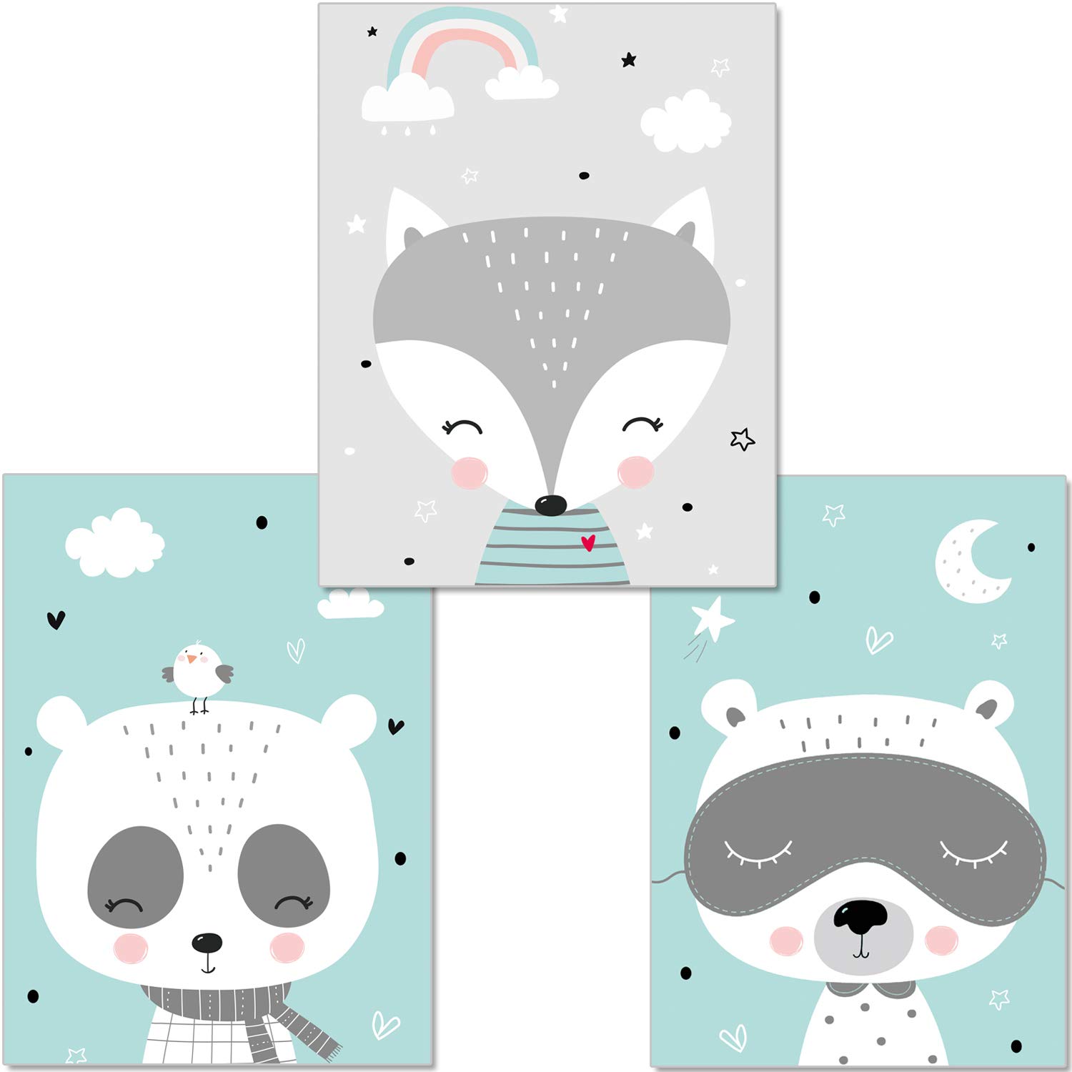 artpin Set of 3 posters decoration for children's room pictures for baby's room P10