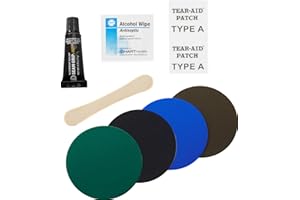 Therm-a-Rest Camping Mattress Permanent Repair Kit, 4-Hour Cure Time, Includes Adhesive and Instructions