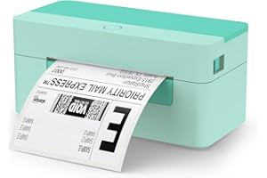 OFFNOVA USB Shipping Label Printer, 4x6 Thermal Printer for Shipping Packages, High-Speed Label Maker, Compatible with ShipStation, UPS, FedEx, Ebay, Amazon, Shopify, USPS