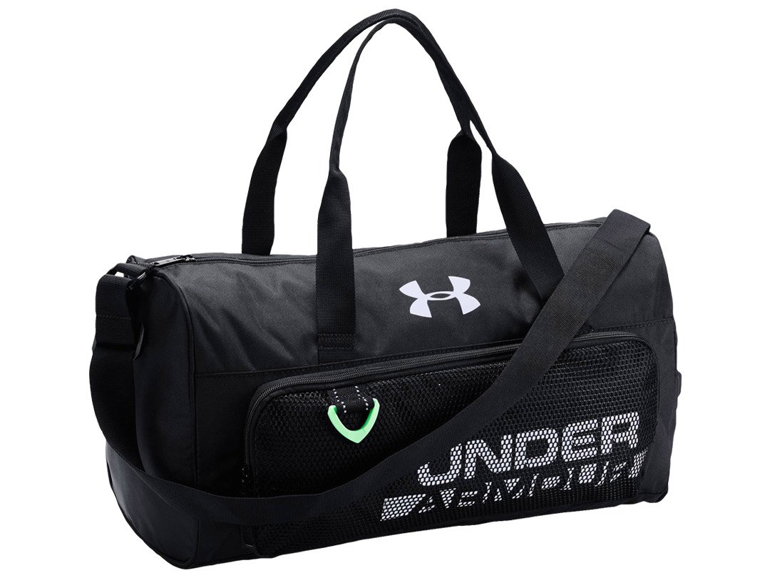 UNDKU|#Under Armour Boy Boys Armour Select Duffel Backpack - Black/ Black/ White (001), OSFA