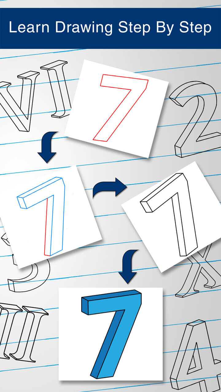 How to Draw 3D NumbersAmazon.co.ukAppstore for Android