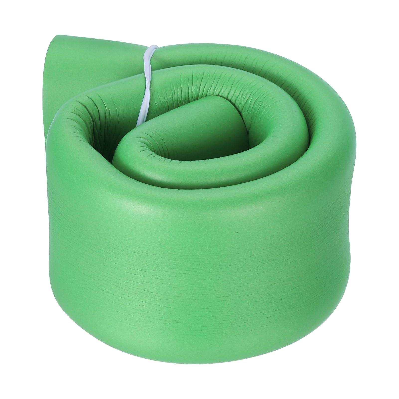 DMiotech 32mm ID x 6mm Thick 1.3ft Pipe Insulation Tube Foam Grip Wrap Closed Cell Foam Tubing Non-Slip for Utensil Tools Handle Support,Green,0.4m