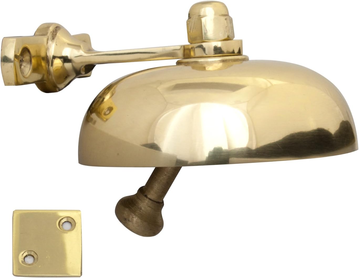 Traditional Solid Brass Shop Door Bell, Gold